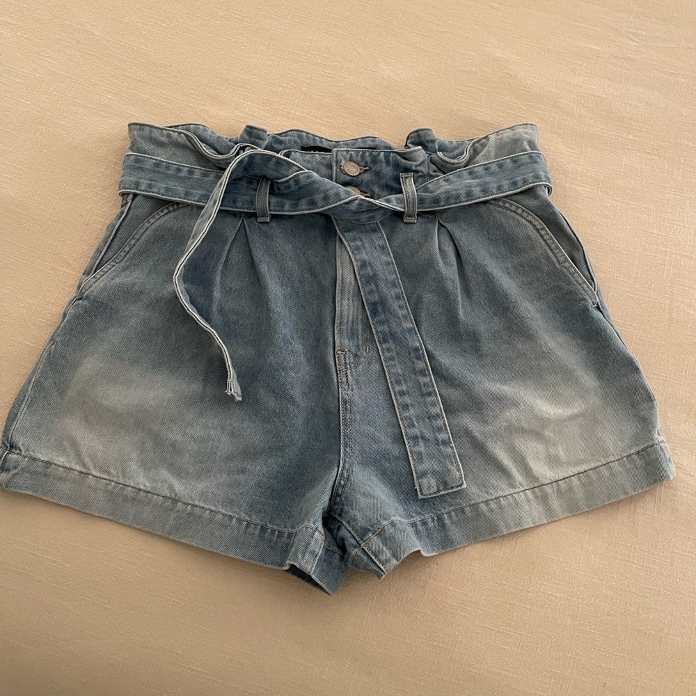 Veronica Beard Blue Denim Shorts